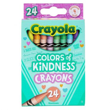 BB Crayola 24Ct   Crayons- color of Kindness