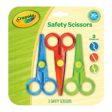 BB Crayola 3ct Safety Scissors