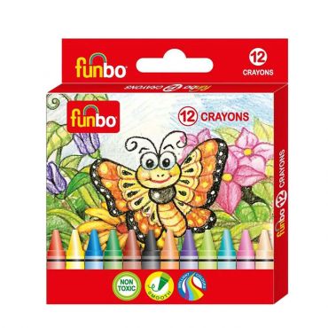 BB Funbo Crayons Pack of 12 Colors