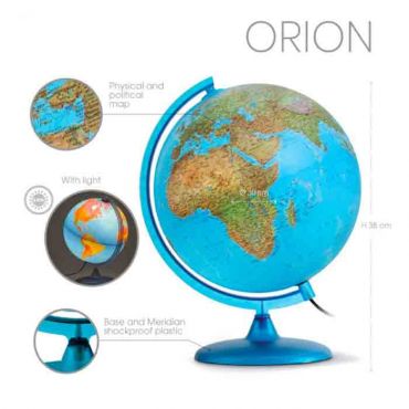 Tecnodidattica Orion Illuminated and revolving Globe 12/30c Tecnodidattica Orion Item Product