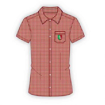 GNS SS BLOUSE GR 1-6 CHECKED
