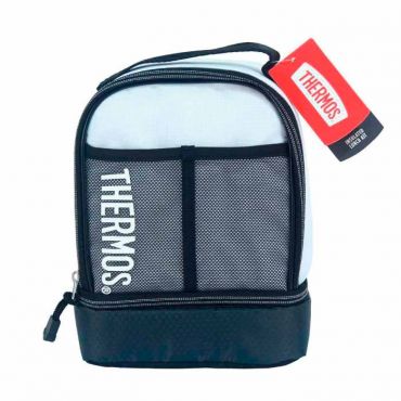 Thermos-Sport Mesh Dual Lunch kit -White TPU coated