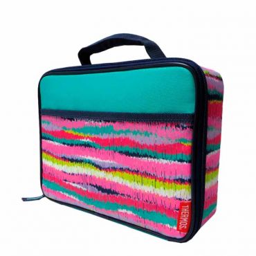 Thermos- Standard Lunch kit with LDPE liner-Ikat stripes gir