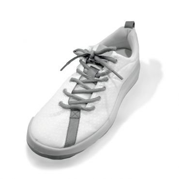 Plaeto S'cool Unisex School Shoes - Lace Up - White
