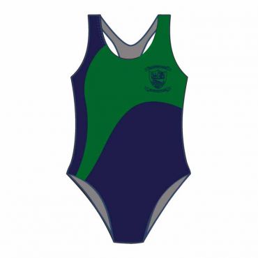 TMS SWIMSUIT NAVY/GREEN
